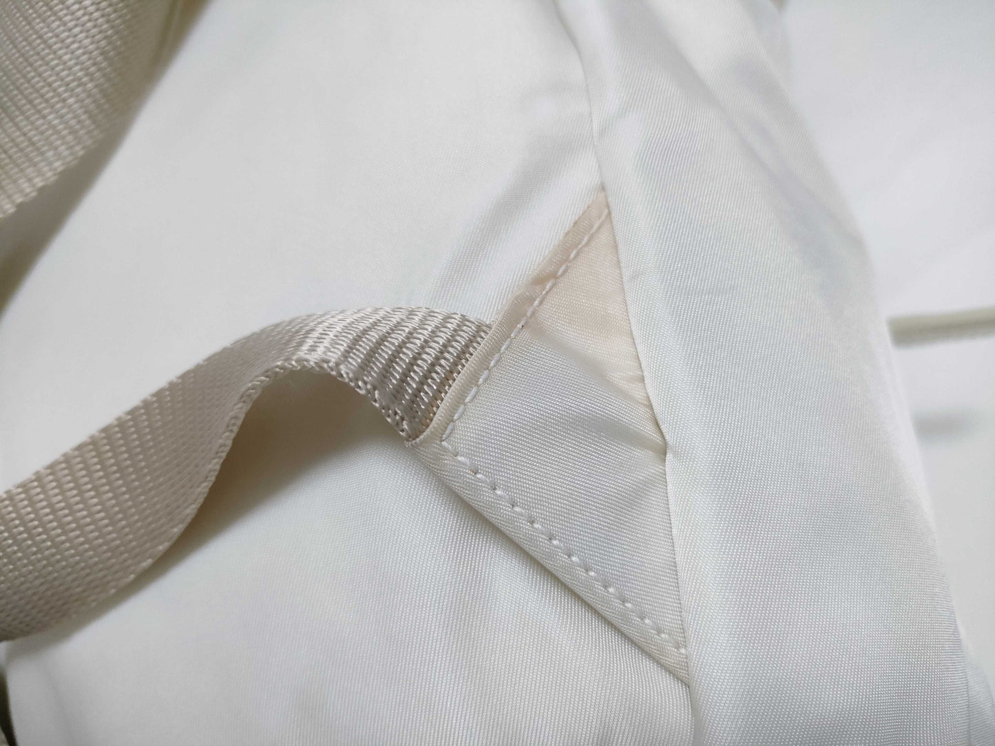 PRADA Nylon Prada Rucksack White Rucksack