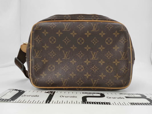 LOUIS VUITTON Monogram Reporter PM Shoulder Bag