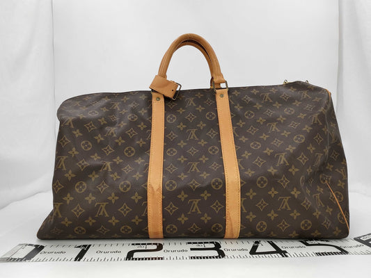LOUIS VUITTON Louis Vuitton Monogram Kipol Banduriere 55 Boston Bag