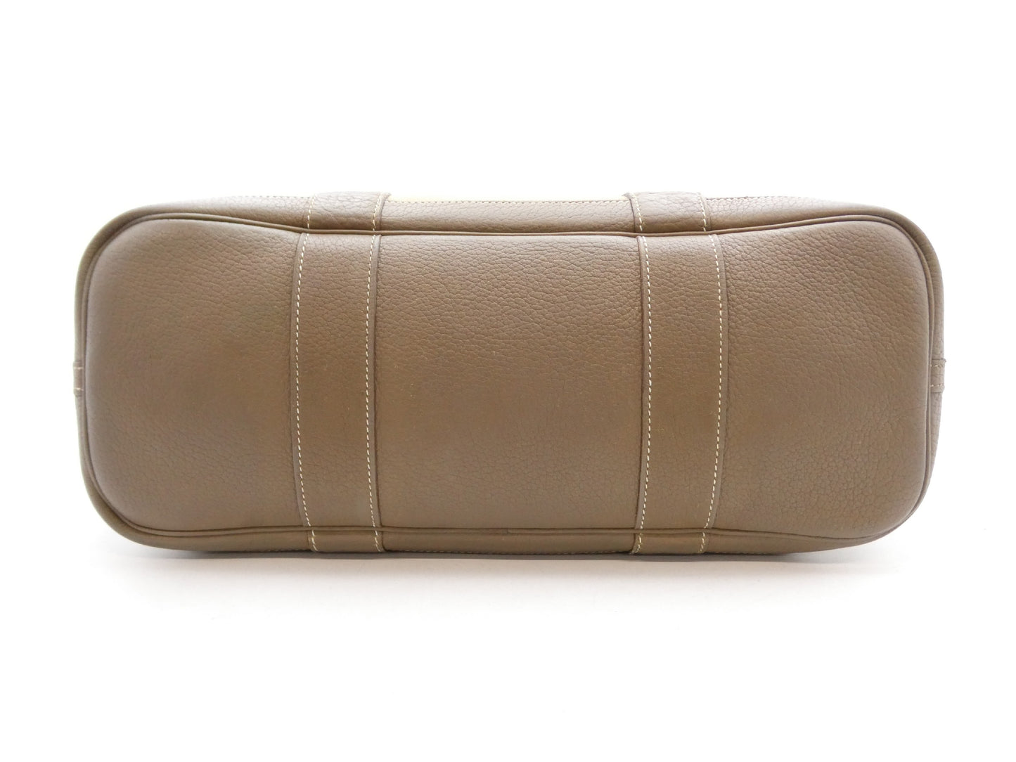 HERMES Garden Zip □M Engraved Tote Bag