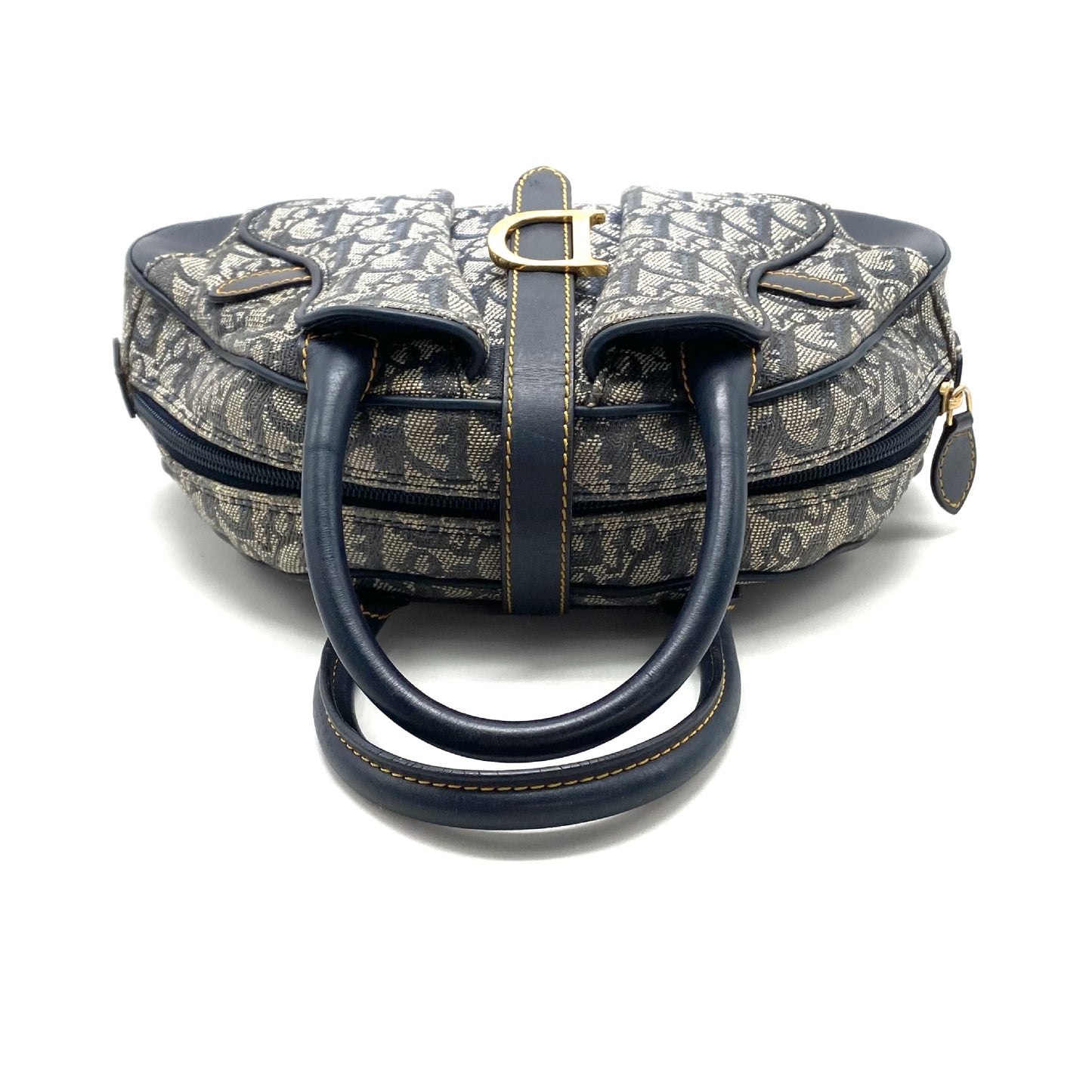 Dior Christian Dior Christian Dior Double Saddle Canvas Handbag Handbag Handbag