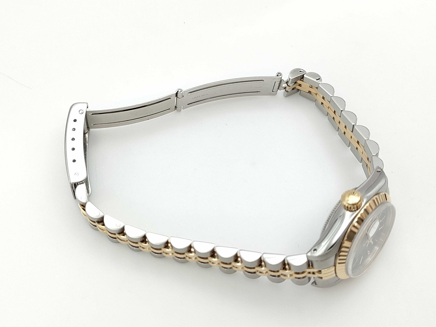 ROLEX 69173 E476659 Blue Dial Jubilee Breath Women's Watch