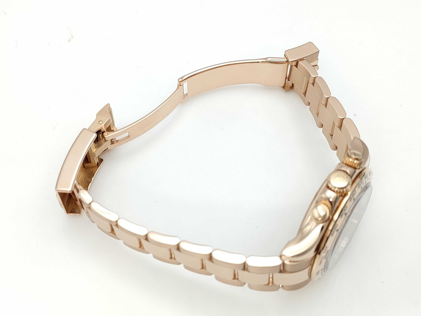 ROLEX 116505 V224914 Black x Pink Oyster Breath K18 Men's Watch