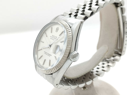 ROLEX 16014 R415564 Silver Dial Jubilee Breath Men's Watch