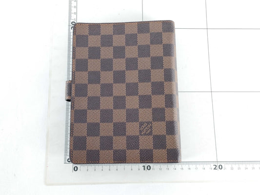 LOUIS VUITTON Damier Vuitton Agenda MM Damier Notebook Cover