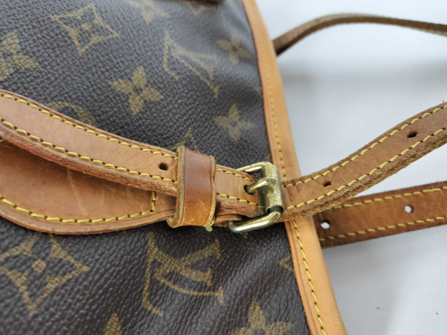 LOUIS VUITTON Monogram Louis Vuitton Bucket pm Tote Bag