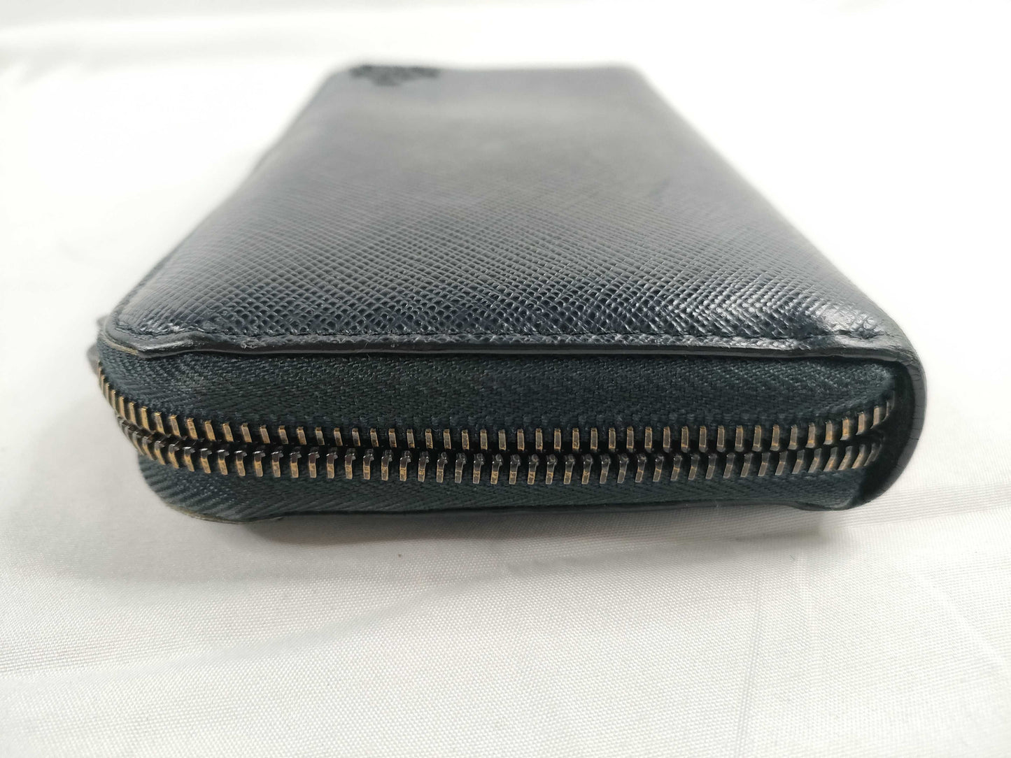 PRADA Long Wallet Porter Leather Wallet