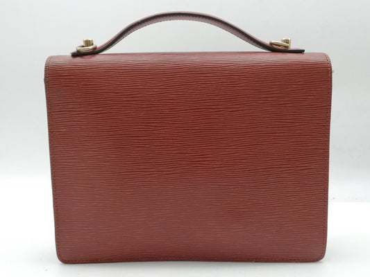 LOUIS VUITTON Epi Monceau M52123 Shoulder Strap Handbag