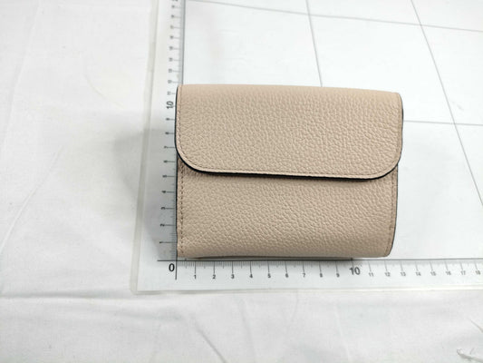 chloe Chloe Chloe ALPHABET Alphabet Flap Wallet Wallet Mini Wallet CEMENT PINK Wallet