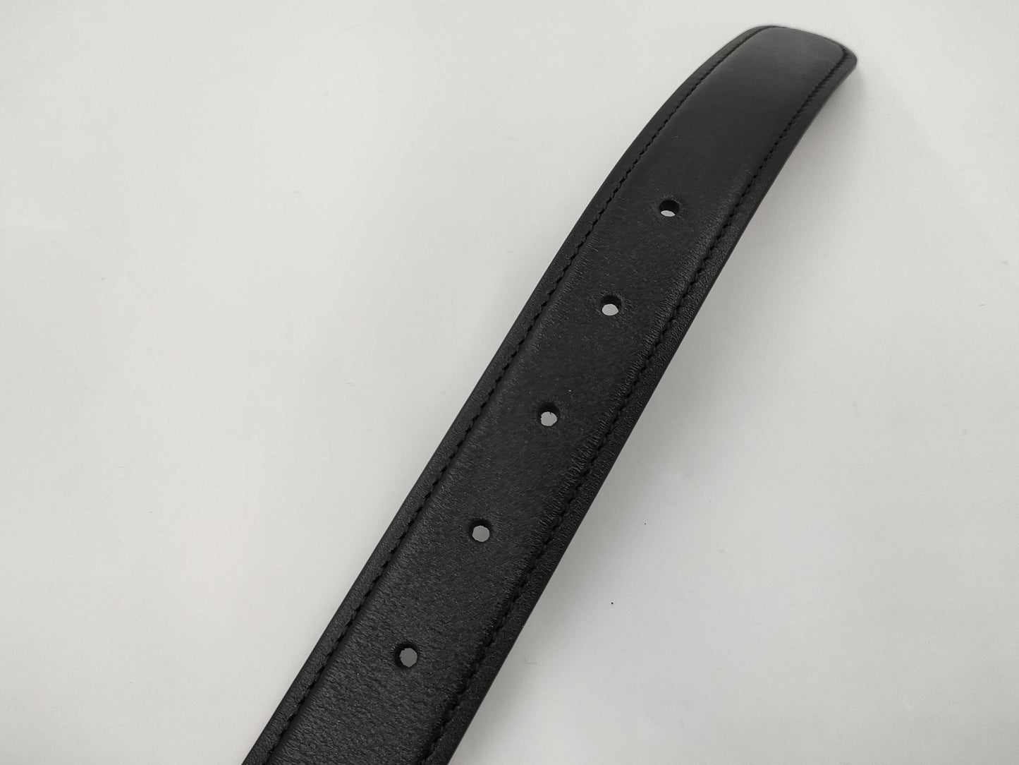 GUCCI Gucci Blondie Interlocking G Buckle Black Leather 690557 Belt