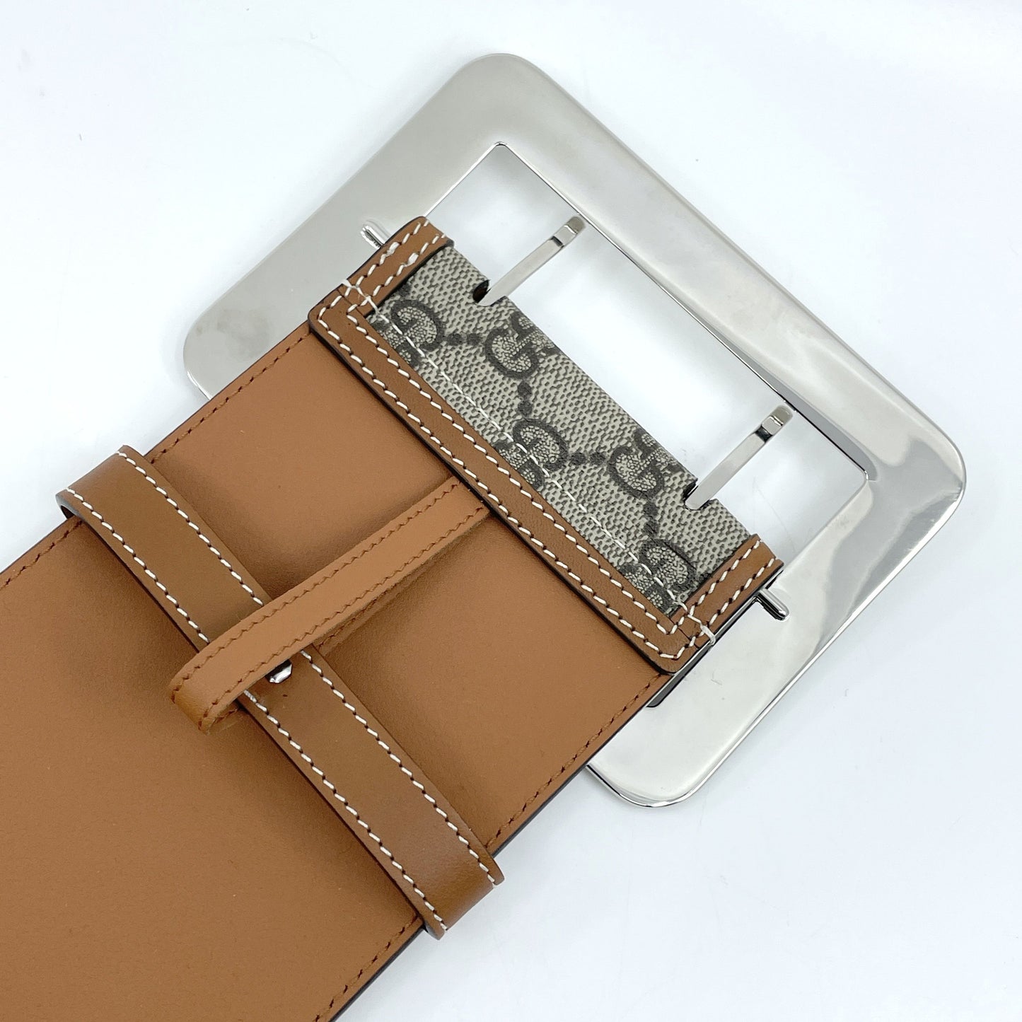 GUCCI GG Supreme Wide Belt Belt 718505 Belt