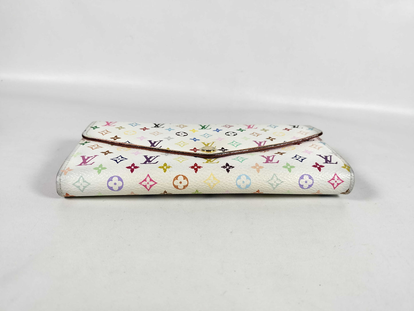 LOUIS VUITTON Monogram Multicolor Vuitton Sara Multicolor M60667 CT2174 Wallet