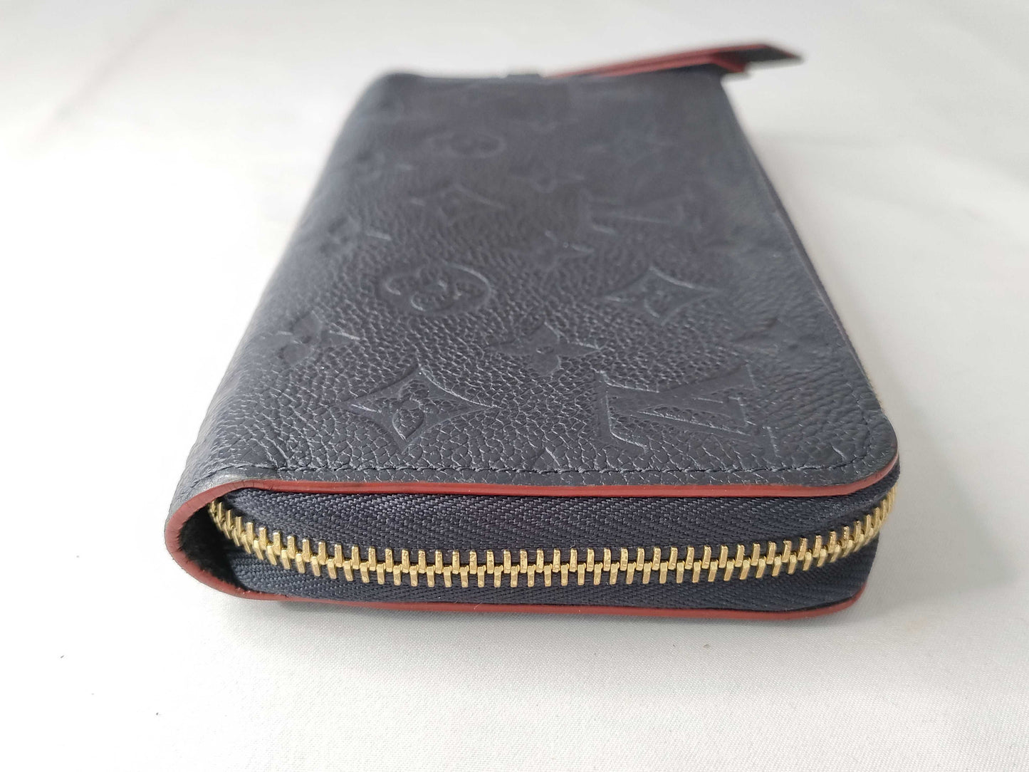 LOUIS VUITTON Monogram Unplanted Vuitton Zippy Wallet Marine Rouge M62121 SP4188 Wallet