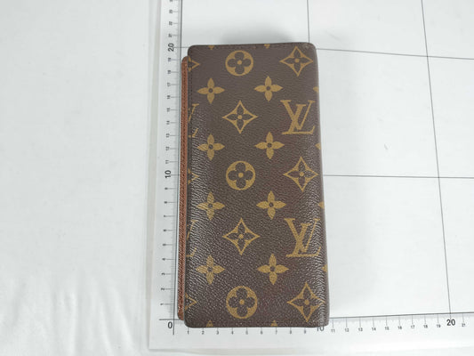 LOUIS VUITTON Monogram Vuitton Brazza Monogram M66540 TN1106 Wallet