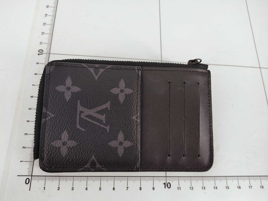 LOUIS VUITTON Monogram Unplant Vuitton Trunk Fragment Case Eclipse M80556 RFID Card Case, Pass Case, Business Card Holder