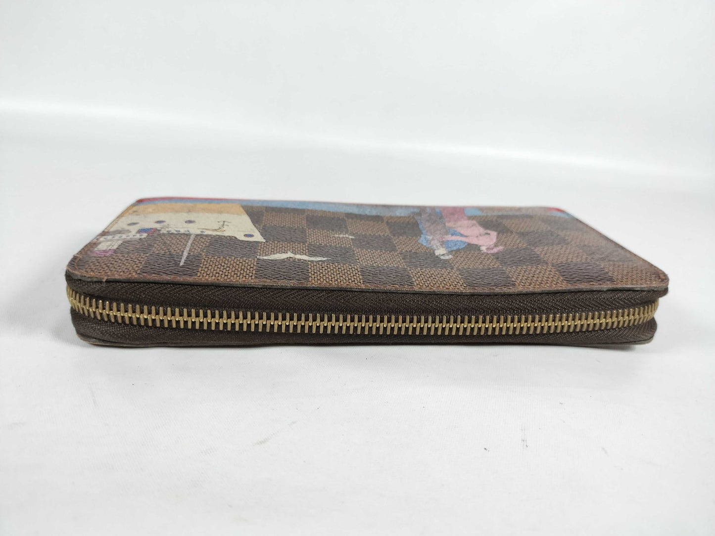 LOUIS VUITTON Monogram Vuitton Zippy Wallet Damier Cruiseline N41665 GI2176 Wallet