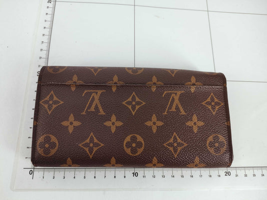 LOUIS VUITTON Monogram Vuitton Sara Monogram Fuchsia M62234 RFID Wallet