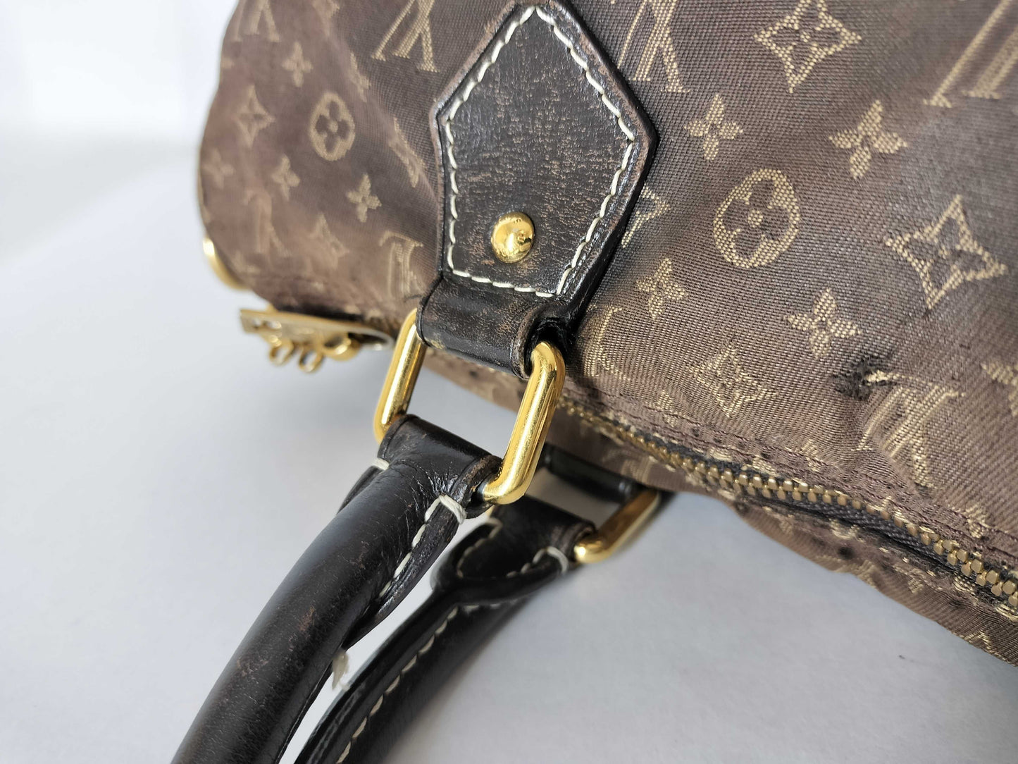 LOUIS VUITTON Monogram Mini Run Vuitton Bantriere Monogram Mini Run Boston Bag