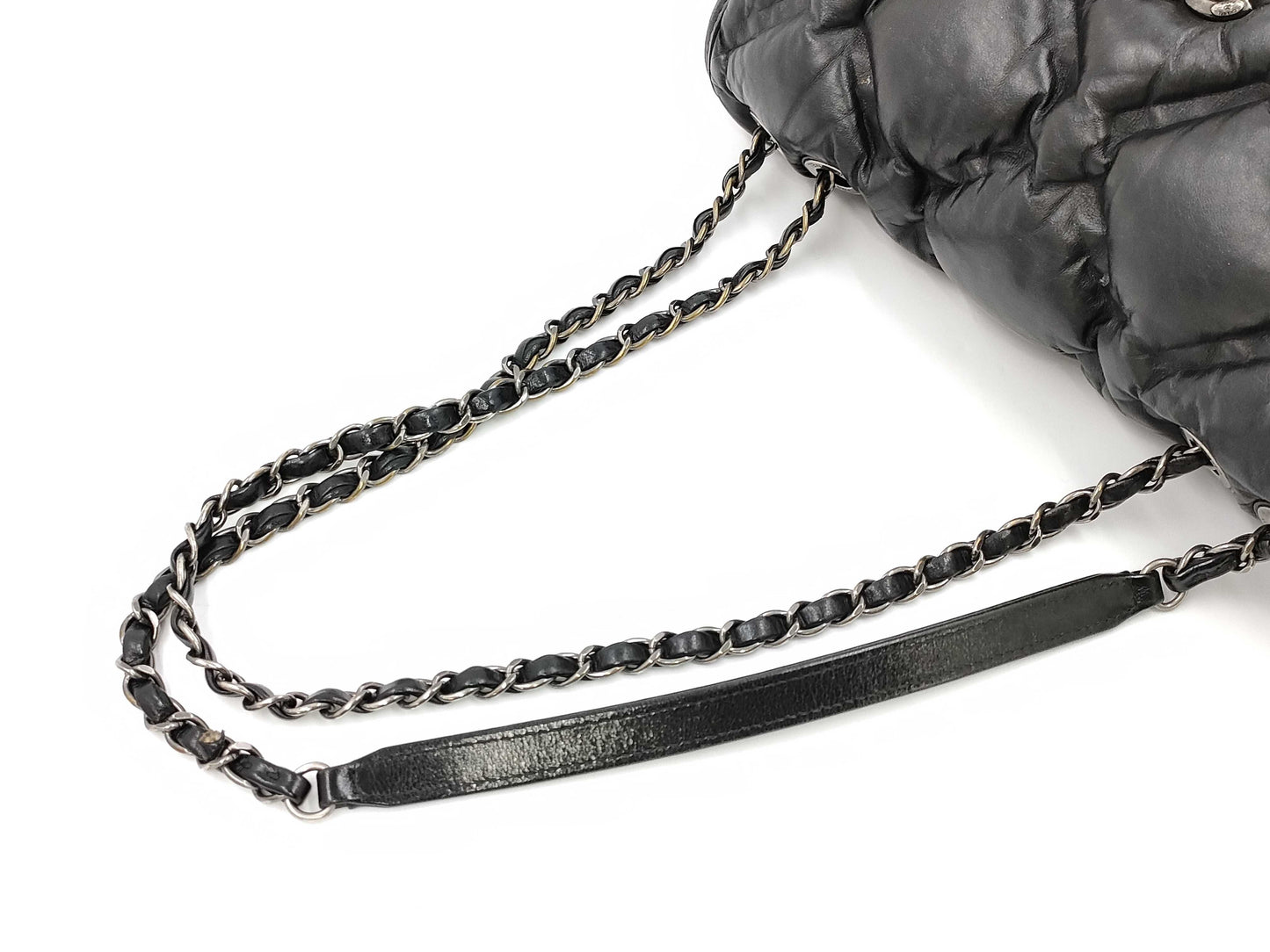 CHANEL Bubble Quilted Chain Shoulder Bag Matlasse 23rd Series Shoulder Bag