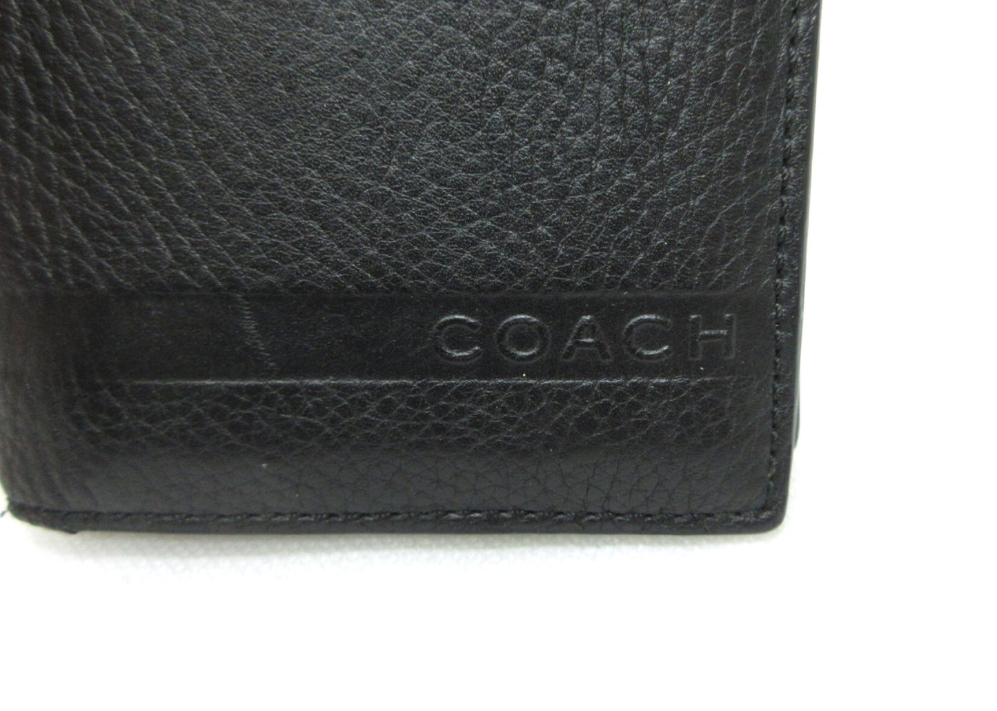 COACH Leather Bi-Fold Long Wallet Wallet