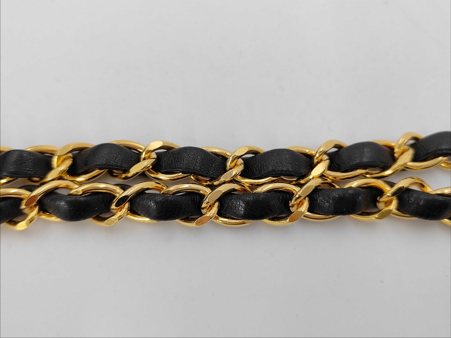 CHANEL Matlasse Chain Shoulder Bag Black Lambskin 4th Shoulder Bag