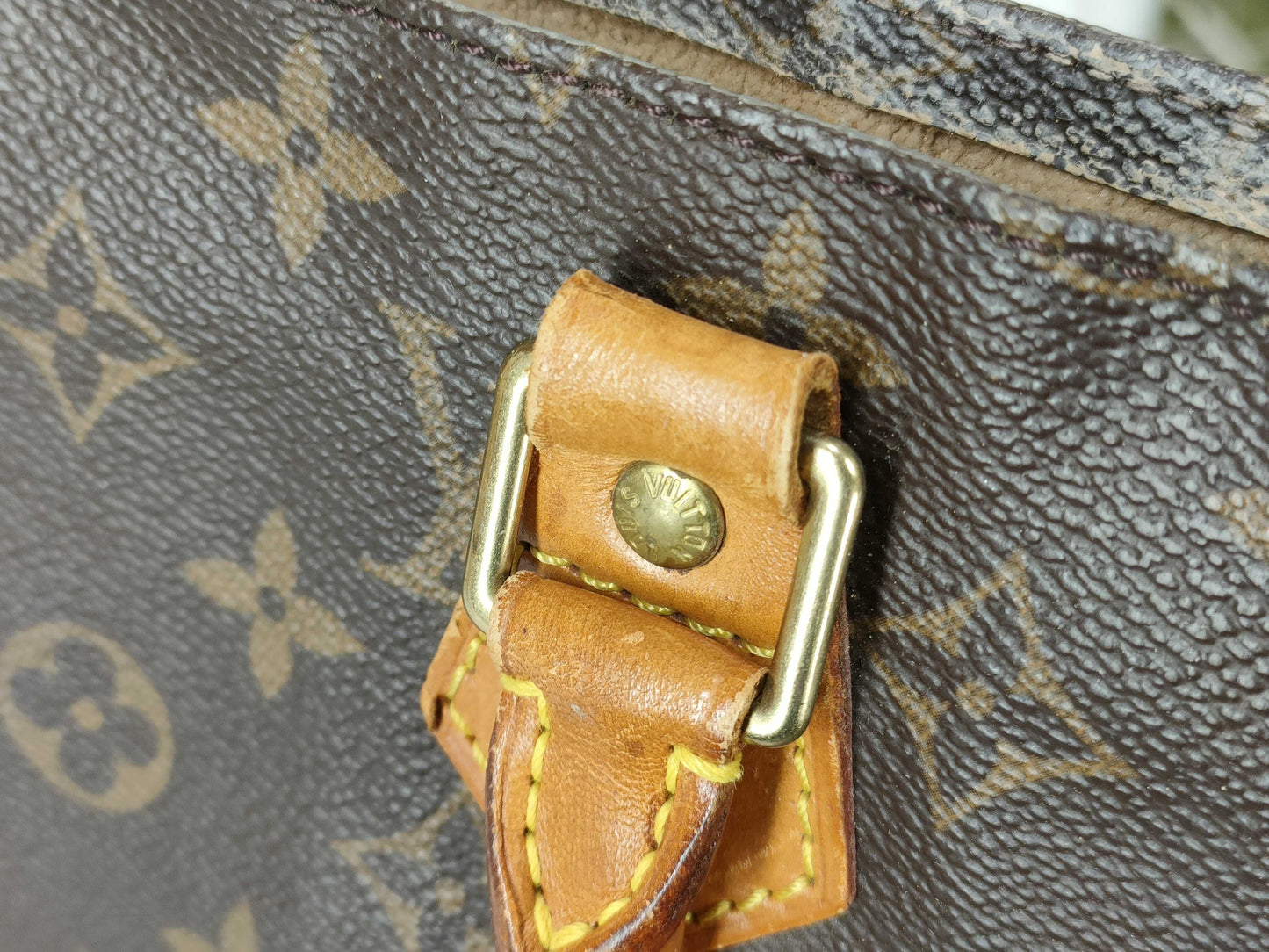 LOUIS VUITTON Monogram Vuitton Monogram Sack Plastic M51140 Tote Bag Tote Bag