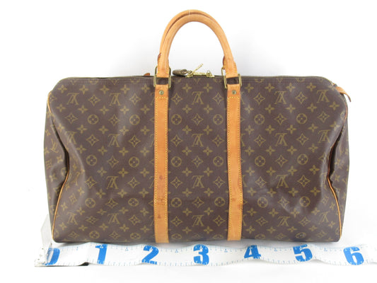 LOUIS VUITTON Monogram Vuitton Monogram M41424/MI0962 Keypol 55 Boston Bag