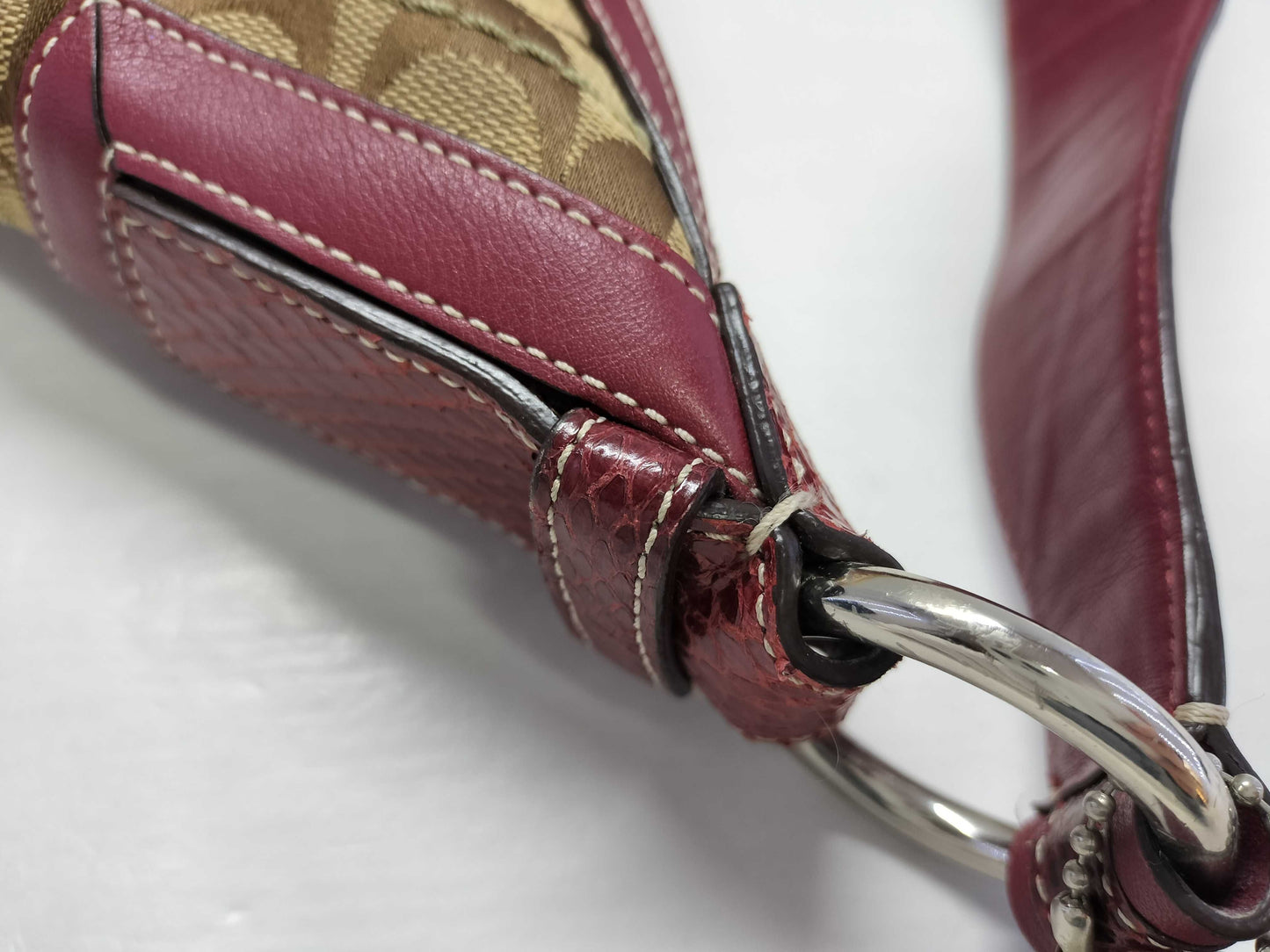 COACH Signature Coach Bag Shoulder Bag