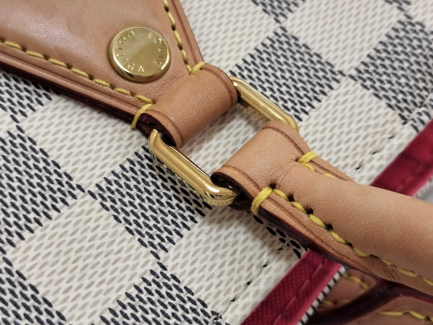 LOUIS VUITTON Damier Azul Damier Azul Calvi N41449 GI3115 Tote Bag Tote Bag