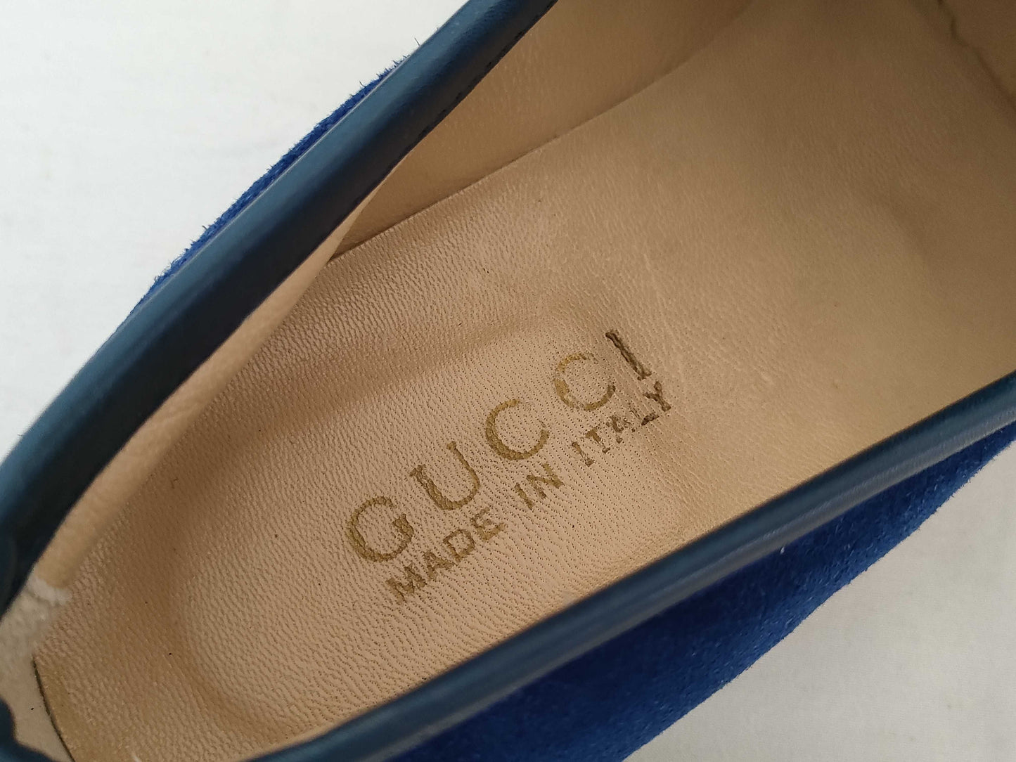 GUCCI Gucci Horsebit Loafers Suede 7B Loafers