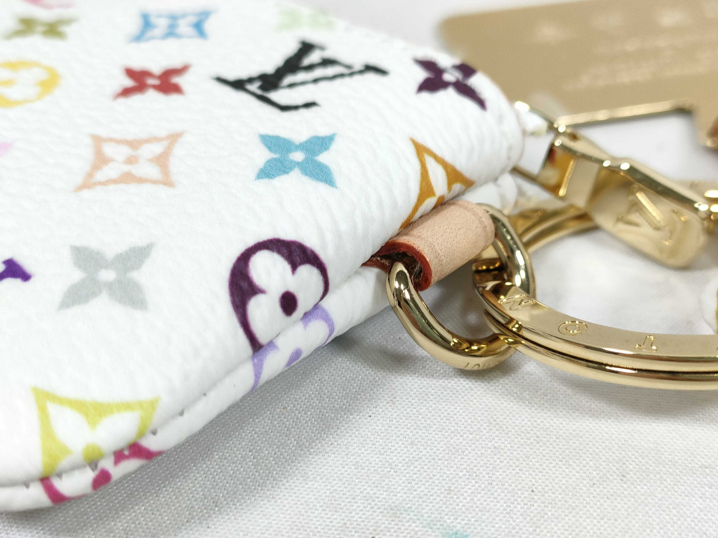 LOUIS VUITTON Monogram Multicolor LOUIS VUITTON LVxTM Etui Telephone Gadget Compartment M14099 Multicolor Monogram Multicolor Monogram Canvas DW5214 Coin Case