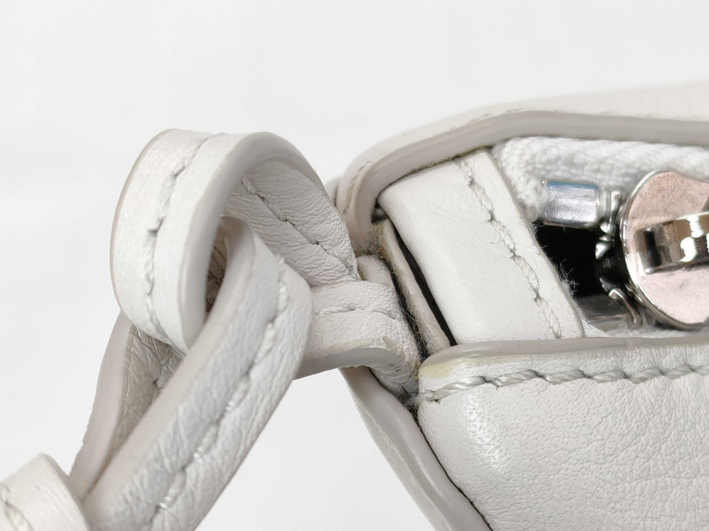 LOEWE LOEWE Hammock Hobo Bag Mini Handbag A538G13X01 White Classic Calf Handbag