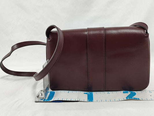 GUCCI GUCCI Allie Shoulder Bag 550129 Bordeaux Leather Shoulder Bag