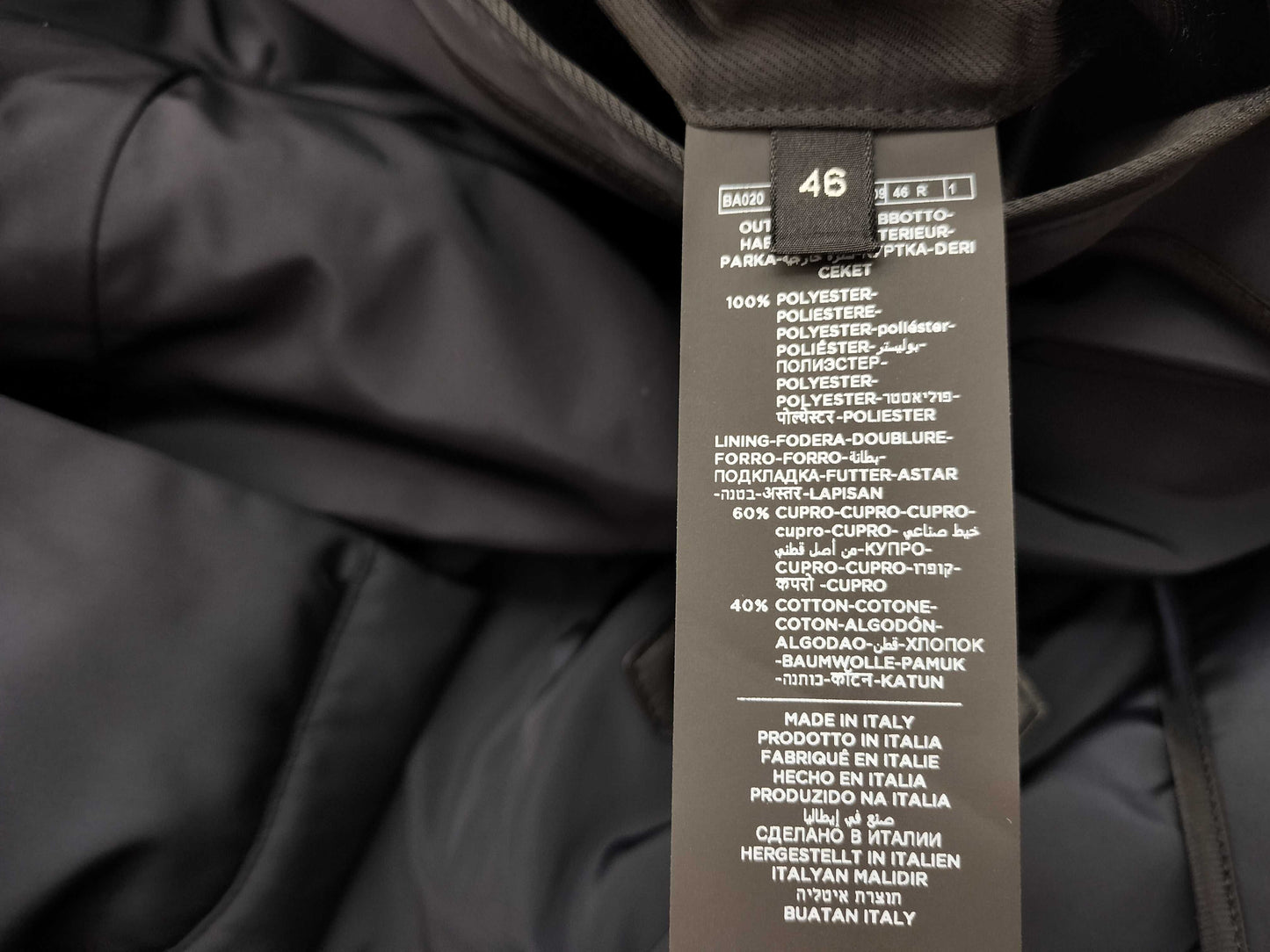 Tom Ford Leather Collar Safari Jacket, Men's Size 46