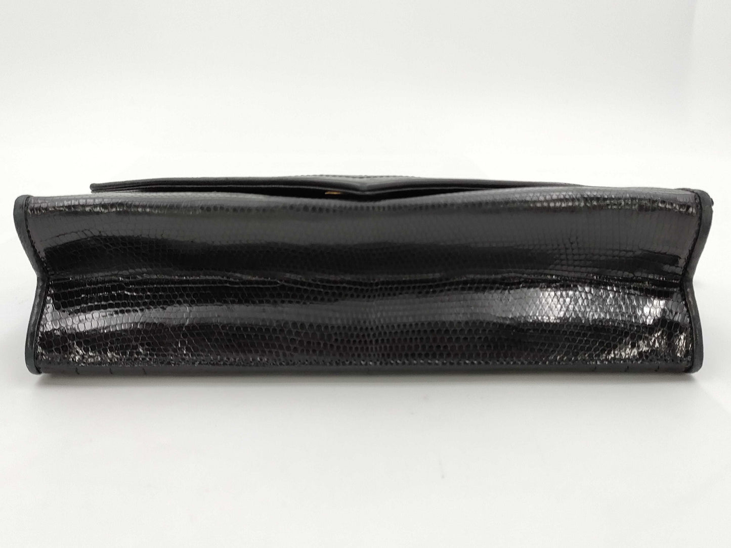 CHANEL Lizard Matlasse Shoulder Bag