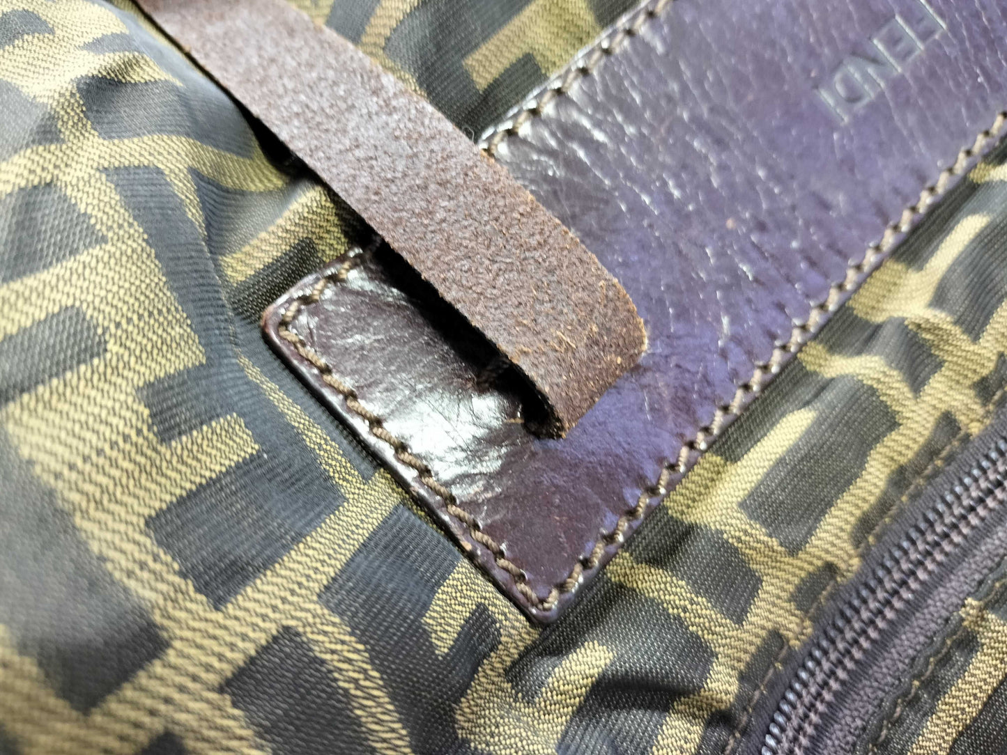 FENDI Zucca Pattern Fendi Zucka Pattern Boston Bag Boston Bag