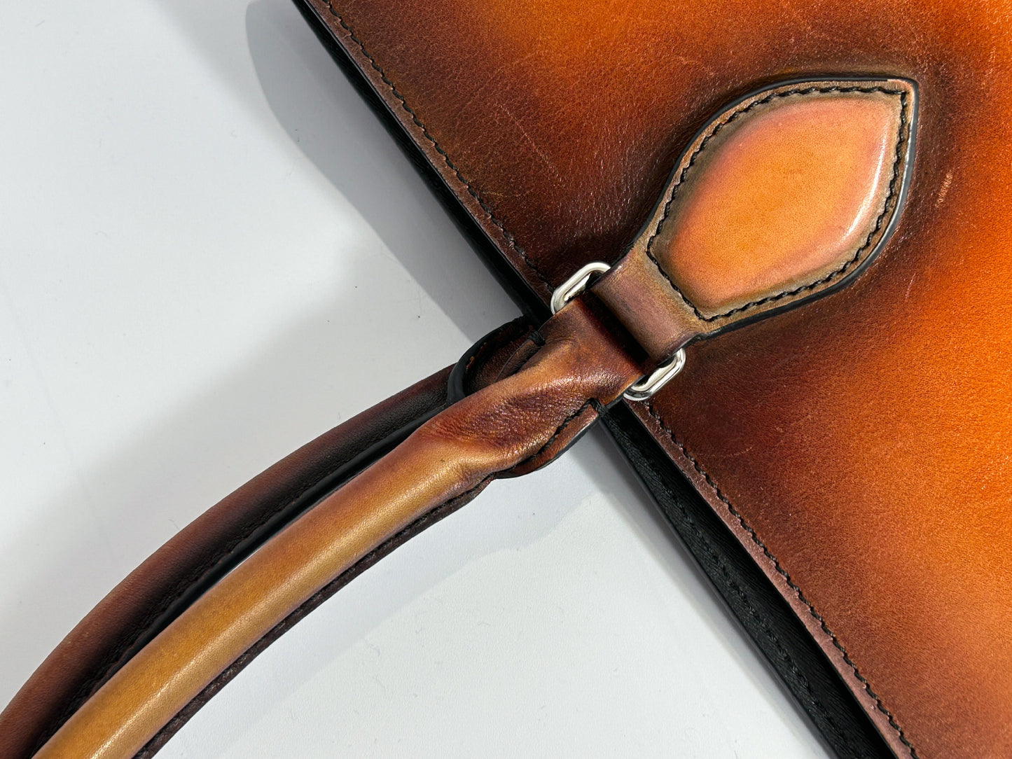 Berluti Calligraphy Tujour Business Bag Tote Bag