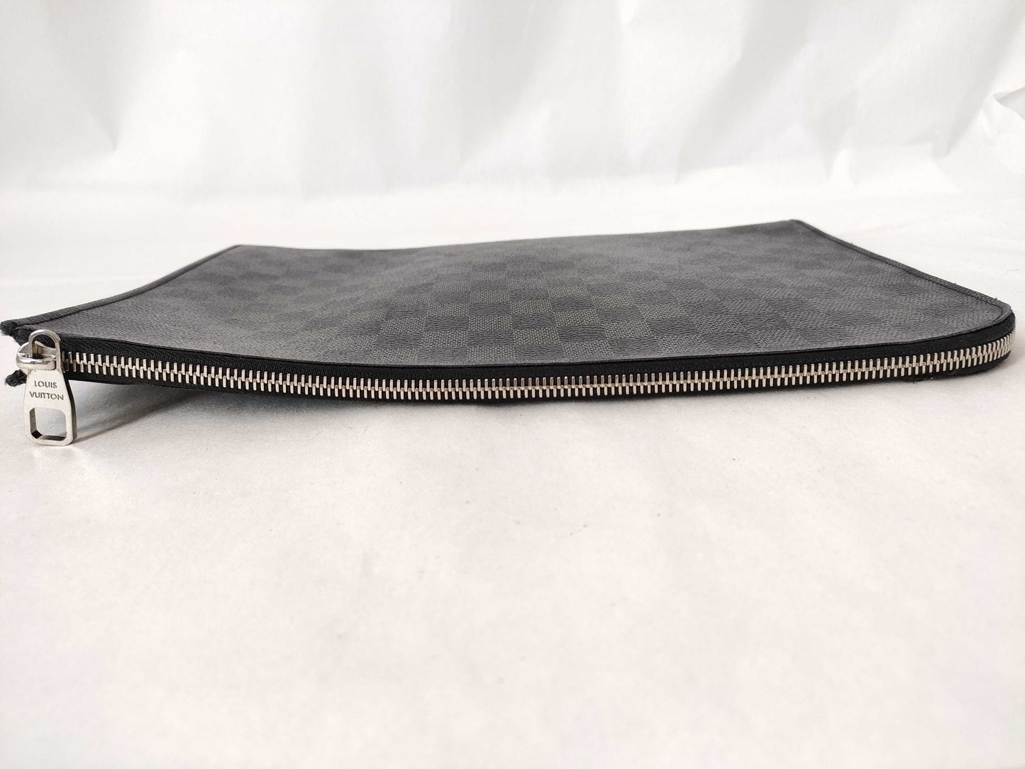 LOUIS VUITTON Damier Graphite Clutch Bag Damier Graphite Clutch Bag