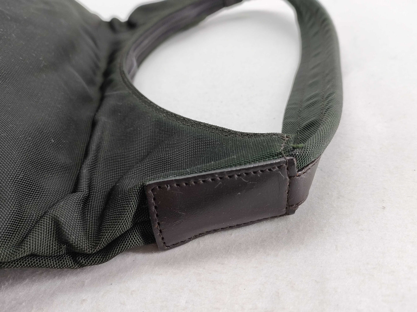 GUCCI One Shoulder Bag Nylon Khaki 001 3386 Shoulder Bag