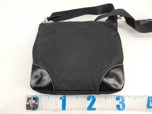 PRADA Nylon Shoulder Bag Tesuto Nylon Black BT0326 Shoulder Bag