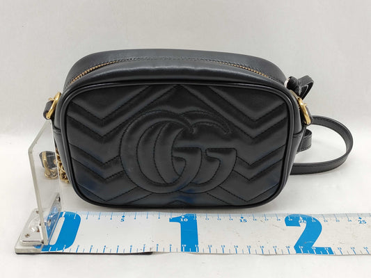 GUCCI GG Marmont Quilted Mini Bag 448065 Shoulder Bag