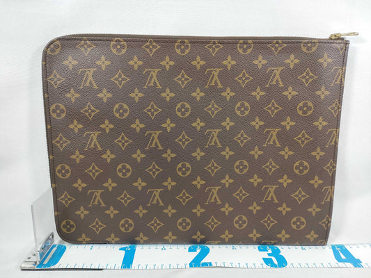 LOUIS VUITTON Monogram Monogram Pochedocuman M53456 Clutch Bag
