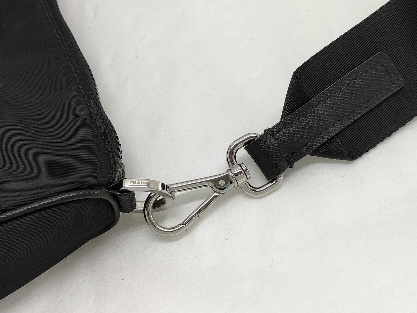 PRADA Nylon Saffiano Leather Shoulder Bag 2VH113 Shoulder Bag