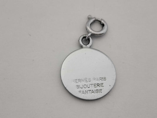 HERMES Serie Top Silver Pendant Top