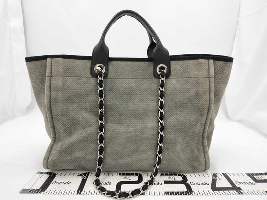 CHANEL Deauville GM 16th series Accessories: Card and sticker included Tote bag