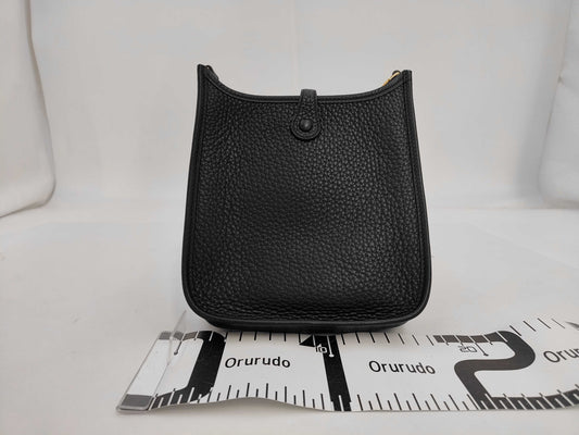 HERMES Evelyn TPM Taurillon Clemence Double Stamp Shoulder Bag