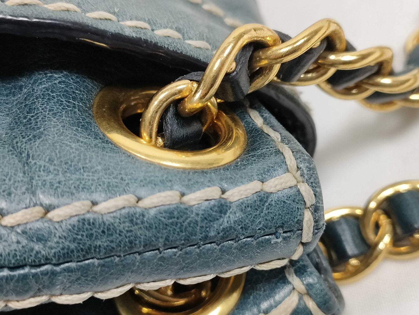 PRADA VITELLO SHINE Chain Shoulder Bag Shoulder Bag