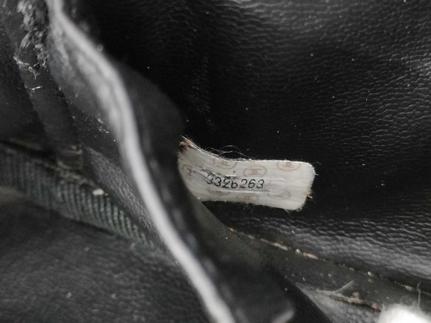 CHANEL Caviar Skin Black Vanity Bag