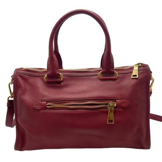 PRADA Leather 2-way Shoulder Bag Shoulder Bag