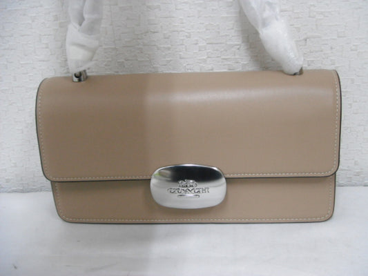 COACH CP008 Leather Shoulder Bag Shoulder Bag